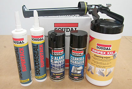 Soudal glues and solvents